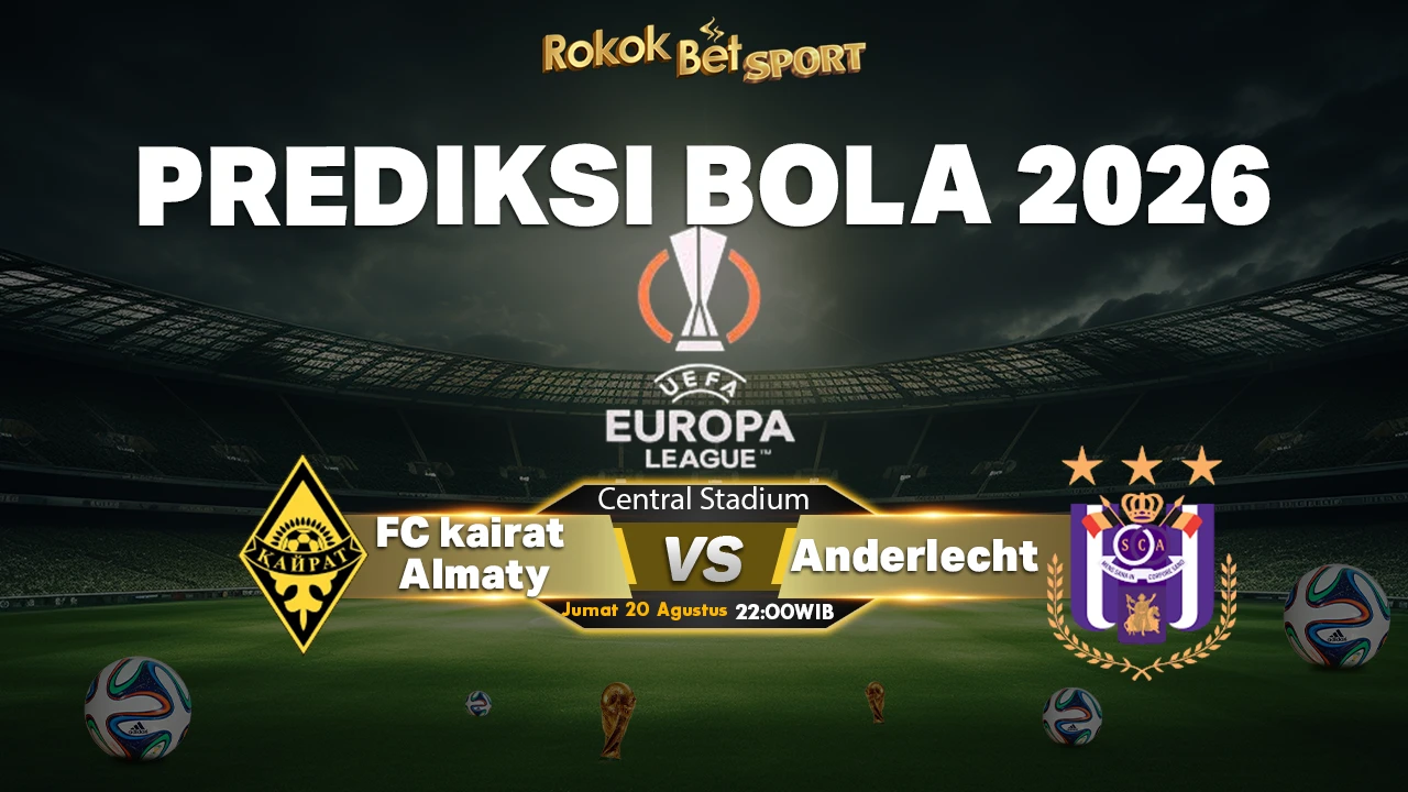 Prediksi FC Kairat Almaty vs Anderlecht: Duel Ketat di Play-off Liga Europa