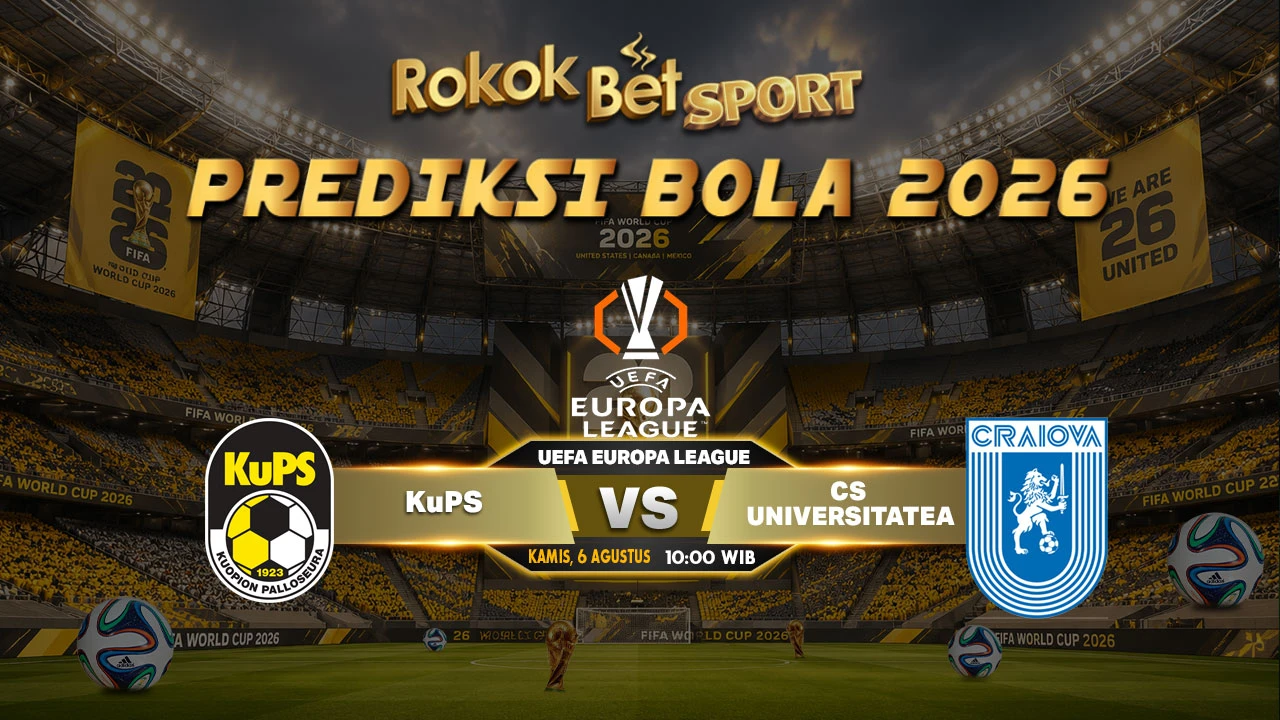 Prediksi UEFA Conference League: KuPS vs CS Universitatea Craiova