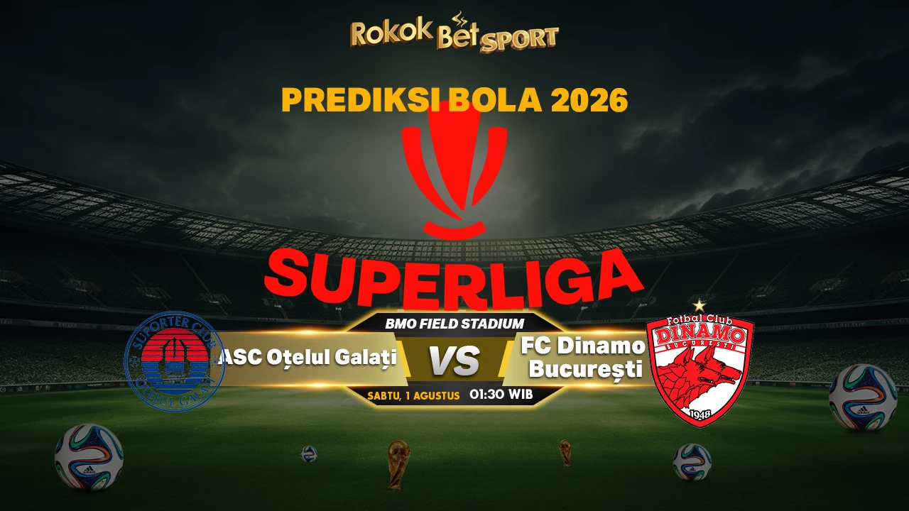 Prediksi Kami ASC Oțelul Galați Vs FC Dinamo București 01-Agustus-2026